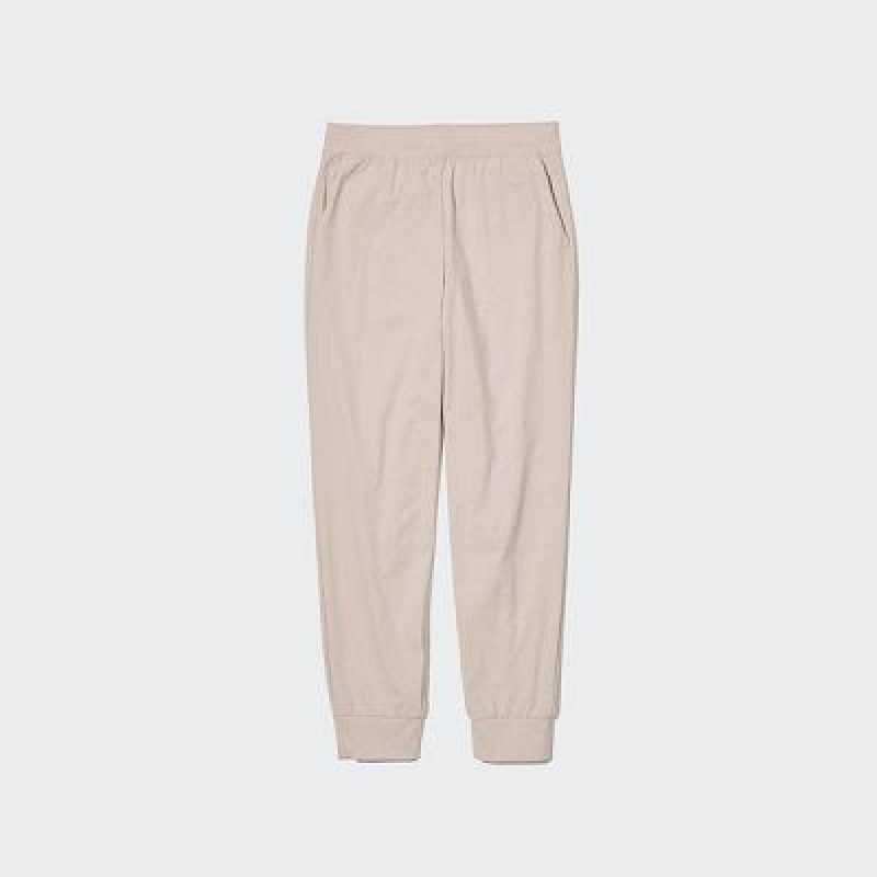 Pantalones Jogger Uniqlo Ultra Stretch AIRism Mujer Natural | 129876_PE