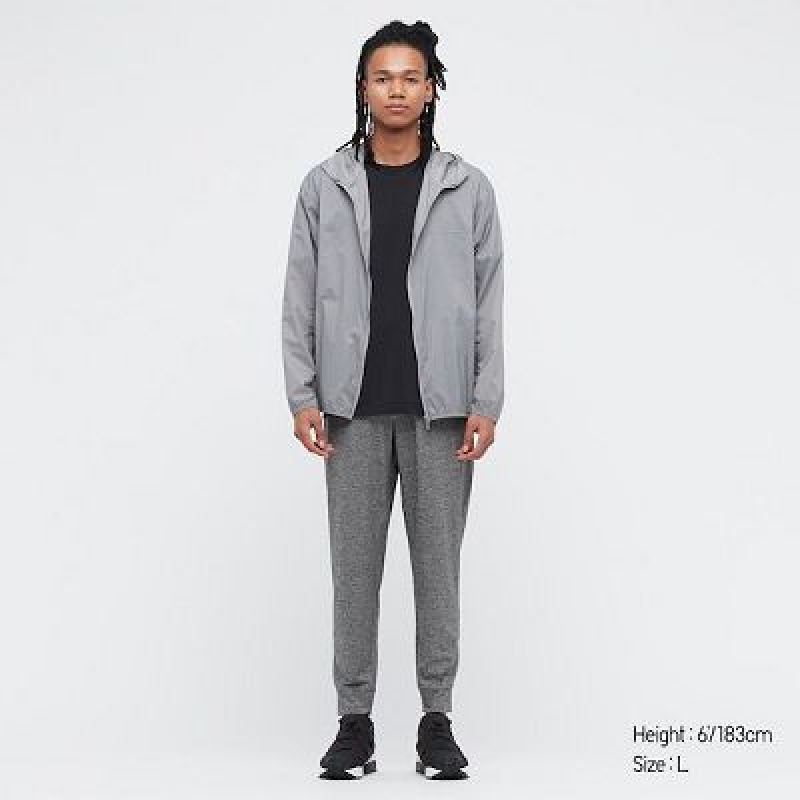 Pantalones Jogger Uniqlo Ultra Stretch Active Hombre Gris | 143026_PE