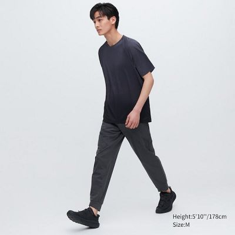 Pantalones Jogger Uniqlo Ultra Stretch DRY-EX Hombre Gris | 378610_PE