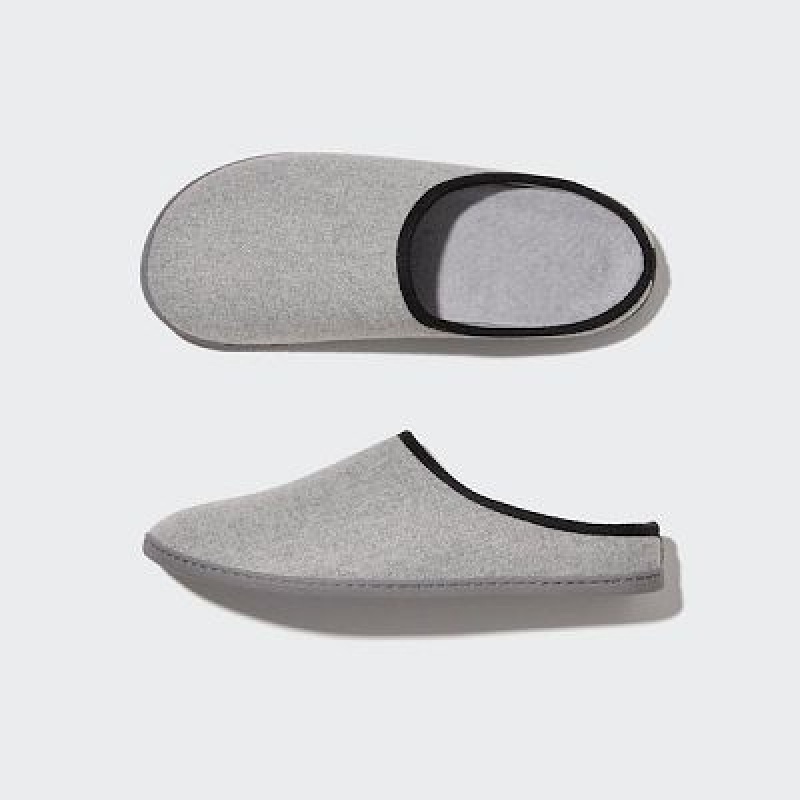 Pantuflas Uniqlo Lana Like Mujer Gray | 948152_PE