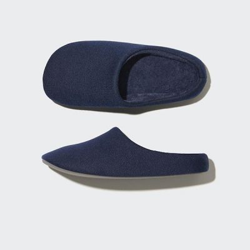 Pantuflas Uniqlo Sweat Jersey Hombre Azul Marino | 36258_PE