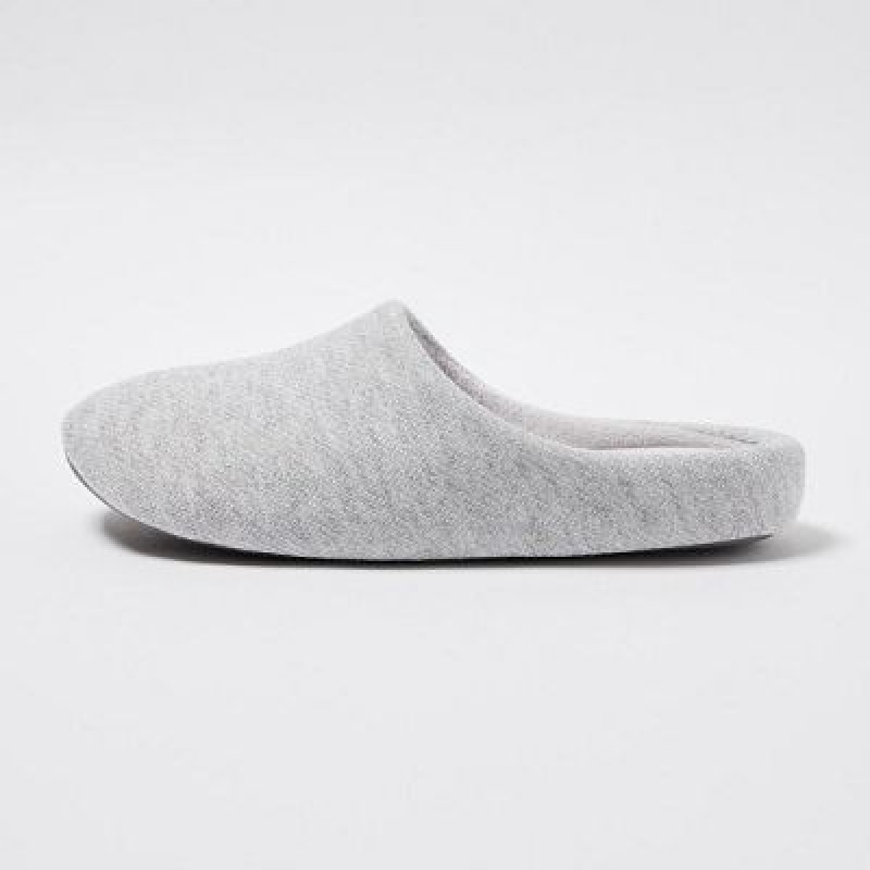 Pantuflas Uniqlo Sweat Jersey Hombre Verde | 876954_PE