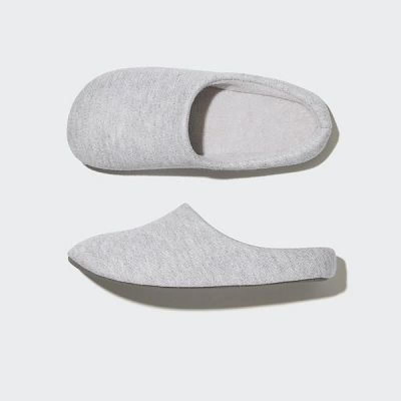 Pantuflas Uniqlo Sweat Jersey Mujer Gray | 852140_PE