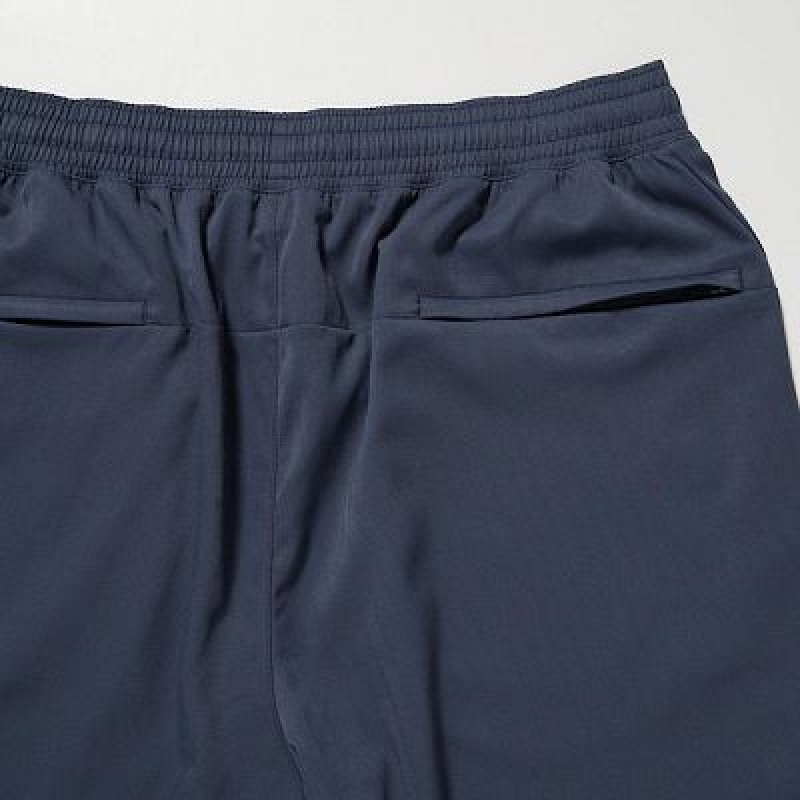 Short Uniqlo Stretch Hombre Azul Marino | 149385_PE