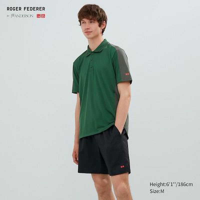 Short Uniqlo Stretch Hombre Negras | 126703_PE