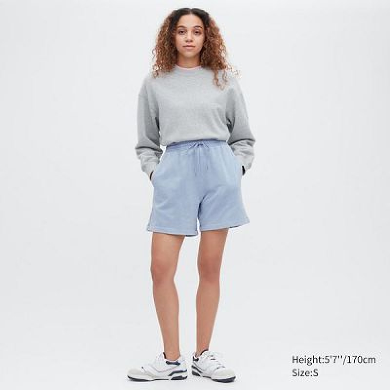 Short Uniqlo Sweat Mujer Rosas | 192073_PE