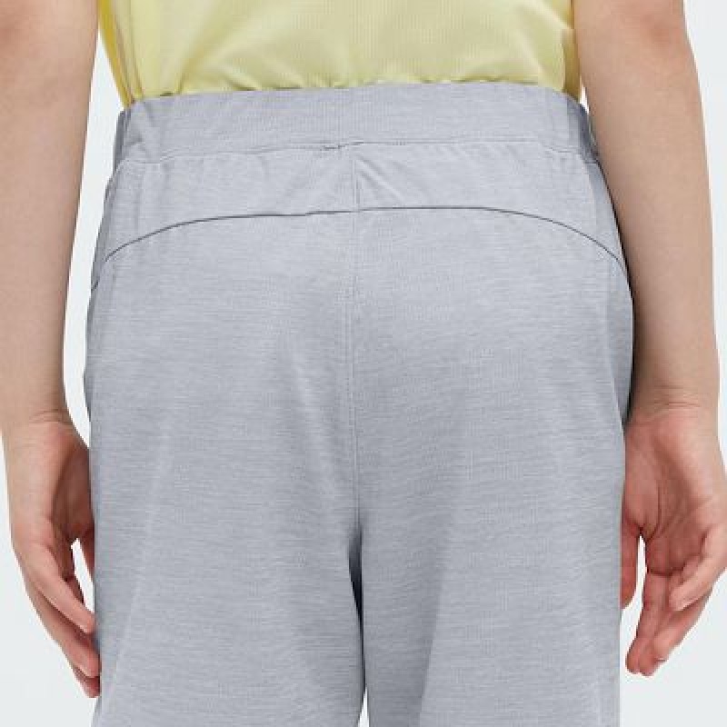 Short Uniqlo Ultra Stretch DRY-EX Niños Azules | 490271_PE