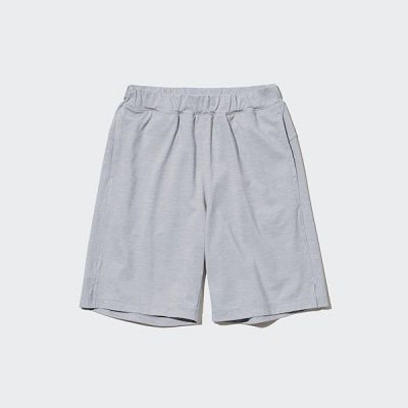 Short Uniqlo Ultra Stretch DRY-EX Niños Azules | 490271_PE