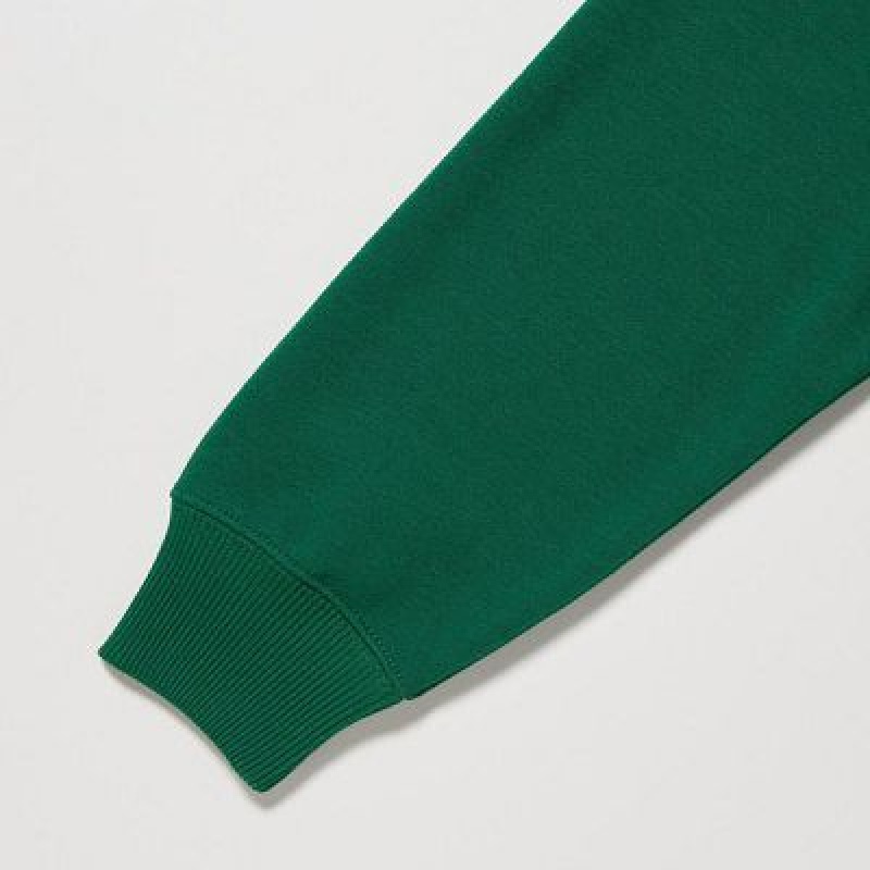 Sudaderas Uniqlo Ultra Stretch Estampadas Long-Sleeve Niños Verde | 310627_PE