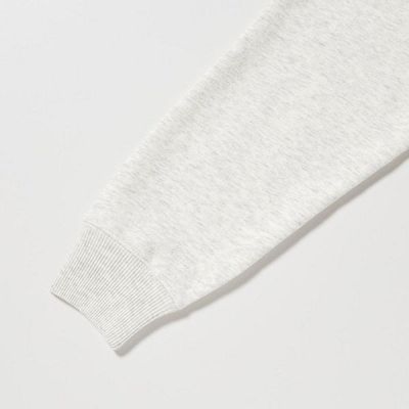 Sudaderas Uniqlo Ultra Stretch Estampadas Long-Sleeve Niños Gris | 346895_PE