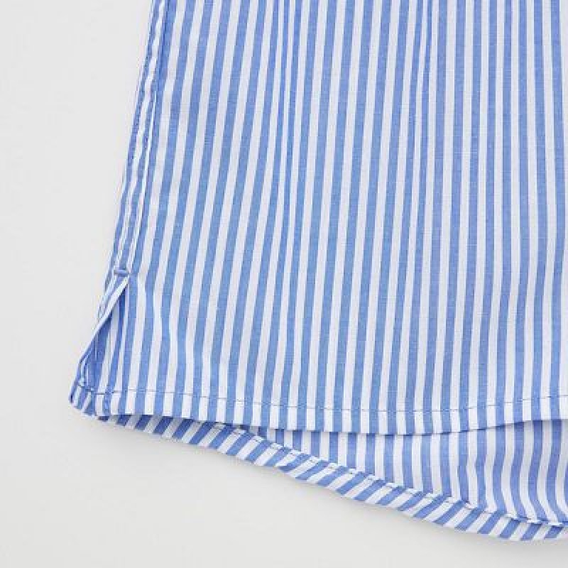 Trunks Uniqlo Woven London A Rayas Hombre Azules | 147590_PE