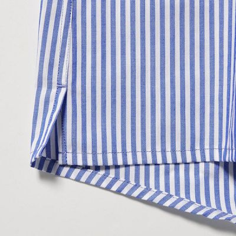 Trunks Uniqlo Woven London A Rayas Hombre Azules | 235901_PE