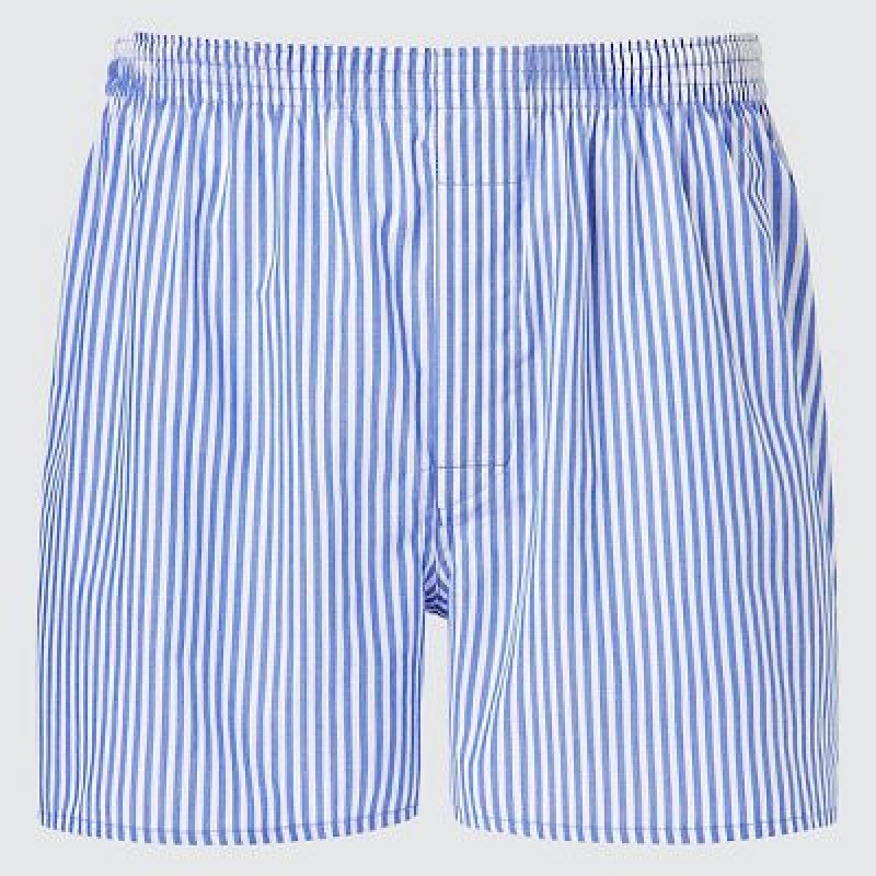 Trunks Uniqlo Woven London A Rayas Hombre Azules | 645829_PE